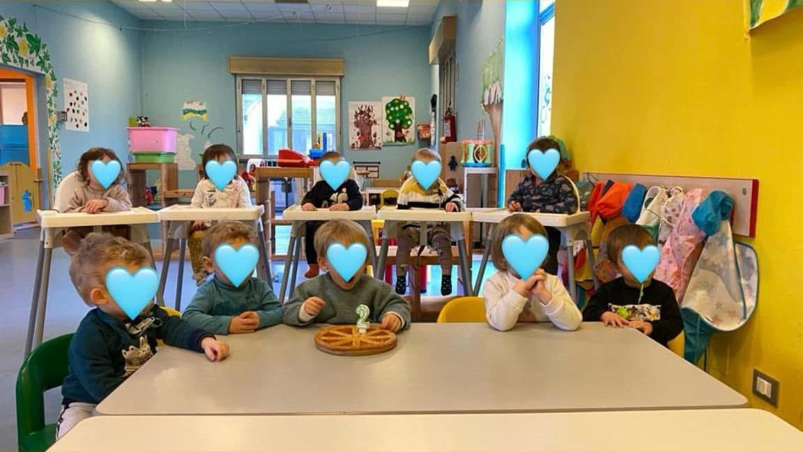 Momento di condivisione del cibo